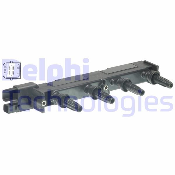 ATEŞLEME BOBİNİ P206-P307-P406-P407-P807-C4-C5-EXPERT-JUMPY SCUDO ULYSSE 2.016V 2.0S16