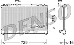RADİATOR. ENGİNE COOLİNG MAZDA 6 02-07