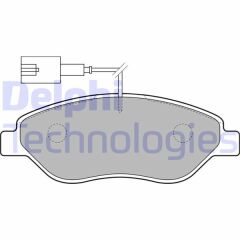 ÖN FREN BALATASI FİŞLİ FIAT BRAVO II 08 14 EGEA HB 15 ALFA ROMEO MITO 08 15 LANCIA DELTA III 08 14 1.3D MTJ 1.4TB 1.6D MTJ 1.9D MTJ 2.0D MTJ BÜYÜK TİP