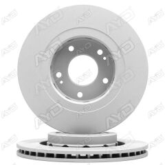 KAPLAMALI DİSK MITSUBISHI OUTLANDER - LANCER - CITROEN C-CROSSER / PEUGEOT 4007 - ÖN FREN DİSK