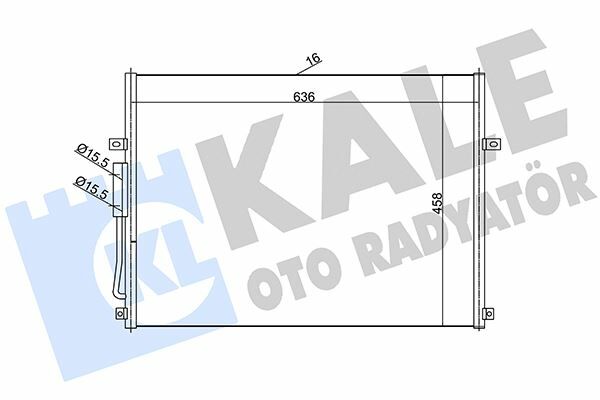 KLİMA KONDENSERİ JEEP GRAND CHEROKEE II AL-AL 637X458X16