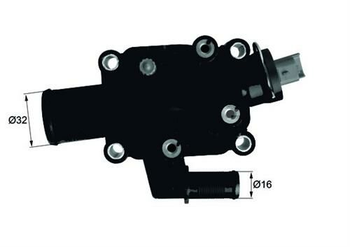 TERMOSTAT KOMPLE BERLINGO 1.6 16V 04/08 -C2-C3-C4 1.4-1.6 16V 04 -P207-P307 1.6 16V 08