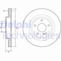FREN DISKI ARKA 4-matic MERCEDES W176 C117 X117 X156