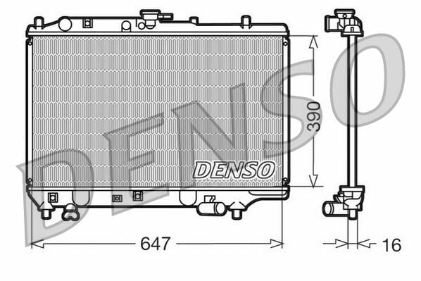 RADİATOR. ENGİNE COOLİNG MAZDA 323 C IV 89-00
