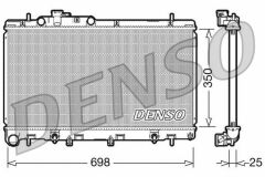 RADİATOR. ENGİNE COOLİNG SUBARU LEGACY III 98-03
