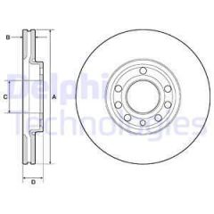ÖN FREN AYNASI VECTRA C 02 SIGNUM 03 SAAB 9.3 02 CROMA 05 285x25x5DLxHAVALI 46844071-51819733