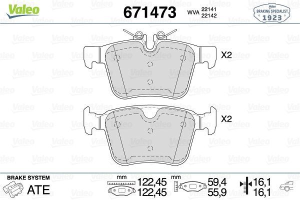 ARKA BALATA VOLVO S90 16 V90 V60 XC60 XC90 14 JAGUAR XE LANDROVER DISCOVERY RANGEROVER EVOQUE 14