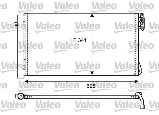 KONDENSER BMW 1 SER E81/E87. 3 SER 09/09
