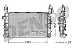 RADİATOR. ENGİNE COOLİNG OPEL MERIVA A 03-10
