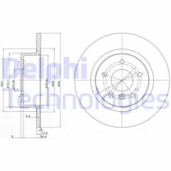FREN DİSKİ ÇİFTLİ PAKET - BOYALI. DELİKSİZ ARKA LAND ROVER DISCOVERY. RANGE ROVER 1994 07/2012