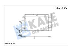 KLİMA KONDENSERİ AUDI A4 AL-AL