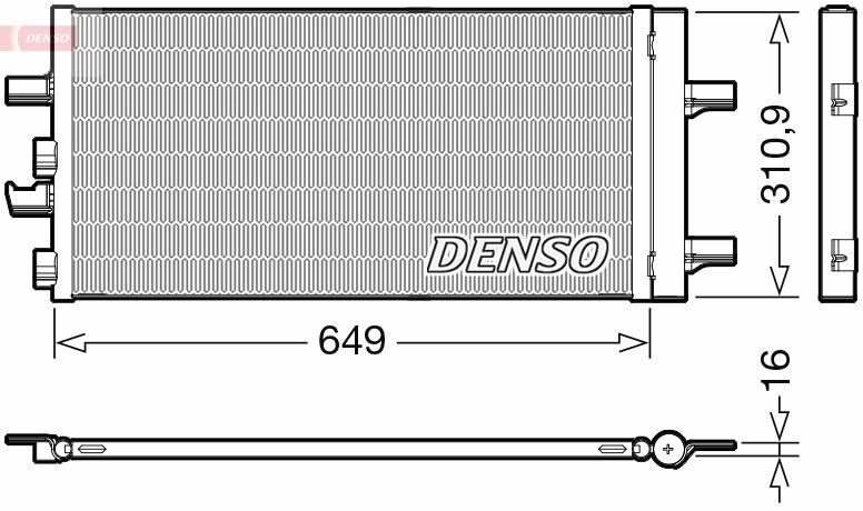 KLIMA RADYATORU BMW B37 B47 B48 F40 F44 F45 F46 F48 F39 MINI COUNTRYMAN F60
