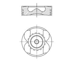 PISTON SEGMAN 0.50mm 77.50mm BMW N13 B16 F20 F30 MINI N18 R55 R56 R58 R59 R60 PEUGEOT 5FW EP6 5008 308 3008 207 CITROEN C3 C4