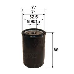 YAĞ FİLTRESİ ASTRA L-CORSA F-COMBO E-CROSSLAND-106-206-207-208-2008-301-306-307-308-3008-406-407-508 -5008-PARTNER-EXPERT-BERLINGO-JUMPY-C3-C4-C5-BOXER-JUMPER-DUCATO-DS3-4 1.2 PureTech 1.9-2.0-2.2 HDI