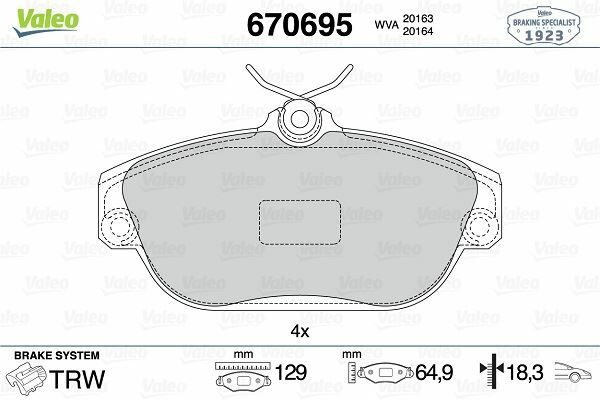 ÖN BALATA VOLVO S90 2.9 V90 2.9 740 2.0 2.3 2.4 940 2.0 2.3 960 2.0 2.9