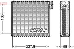 EVAPORATOR. AİR CONDİTİONİNG FIAT STILO 01-08