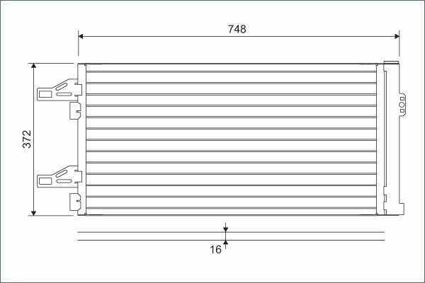 KONDENSER CITROEN JUMPER PEUGEOT BOXER 2006