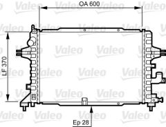 RADYATÖR ASTRA H 1.3-1.7-1.9 CDTİ 04 ZAFIRA 1.7-1.9 CDTI 05 AC KLİMASIZ-KLİMALI MEK 599x368x26