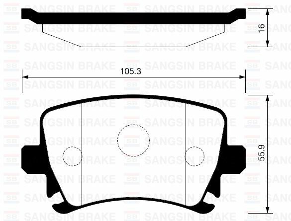 ARKA BALATA PASSAT-CC-CADDY-GOLF5-GOLF6-JETTA-A3-A6-LEON-OCTAVIA-SUPERB 04 GDB1622