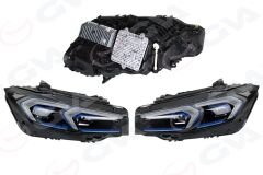 KOMPLE FAR HID LED XENON SAĞ SOL BEYINLER UZERINDE TAK ÇALIŞTIR BMW G20 G80 2017 2023
