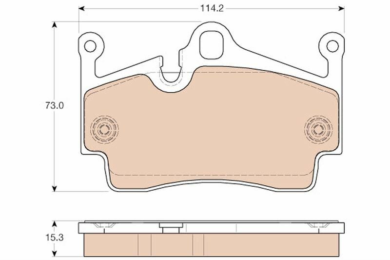 ARKA BALATA PORSCHE BOXSTER 12 CAYMAN 13