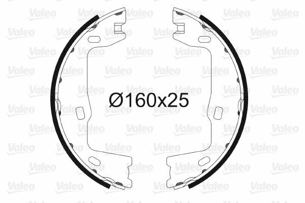 ARKA PABUÇ BALATA VECTRA A 88-95 VECTRA B 95-03 OMEGA 91-97 ASTRA F 91-98