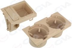BARDAKLI VE MADENİ PARA KUTUSU SET BEJ BMW E46 98 04