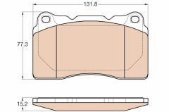 ÖN FREN BALATASI MEGANE III 13 15 2.0T VOLVO S60 03 10 2.4T 2.5T