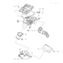 HAVA FİLTRESİ ALT KABI INSIGNIA A 09 17 A16LET B14NET