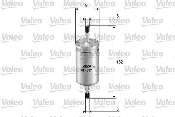 YAKIT FİLTRESİ VOLVO S40 1.6 1.8 2.0 2.4 T5 04 C30 V50 C70 2.4İ 06 FOCUS 1.6 1.8 98-04 2.0 04
