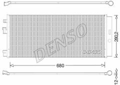 CONDENSER. AİR CONDİTİONİNG OPEL ADAM 12-19