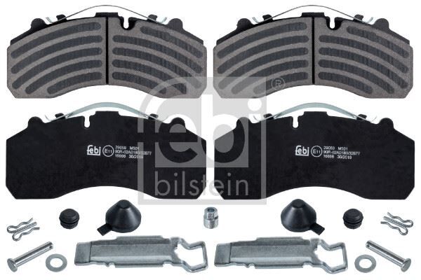 DİSKLİ FREN FREN BALATASI TAKIMI MERCEDES BENZ LKW