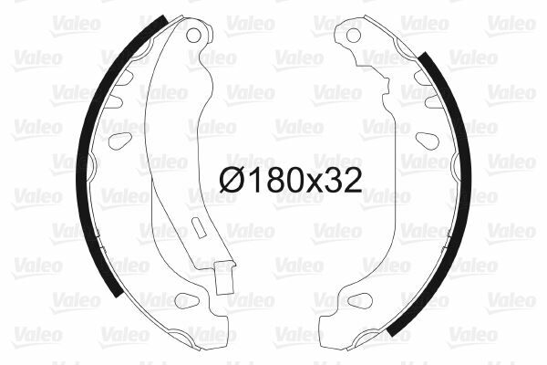ARKA PABUÇ BALATA XSARA 1.5D 1.6 1.8 D 1.9D 97-00 ZX 91-97 306 1.4 1.6 1.8 2.0 93-01 180x31