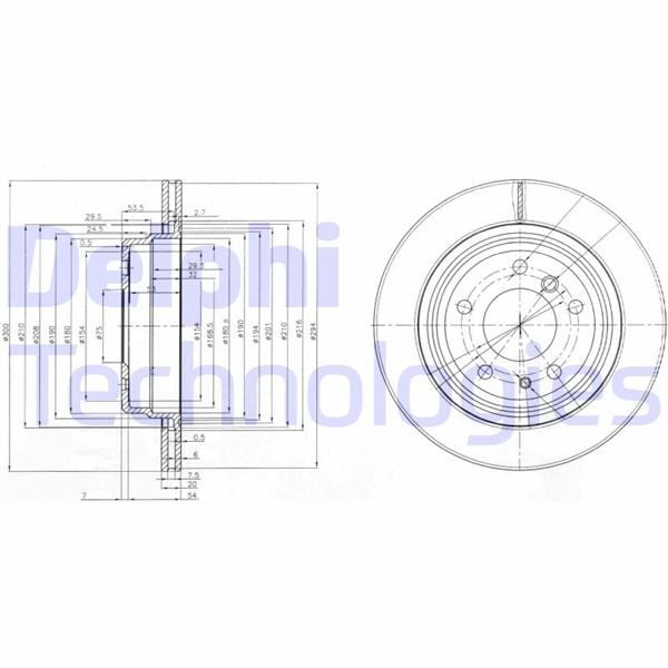 FREN DİSKİ ÇİFTLİ PAKET . DELİKLİ ARKA BMW 540. M5 1989 06/1996