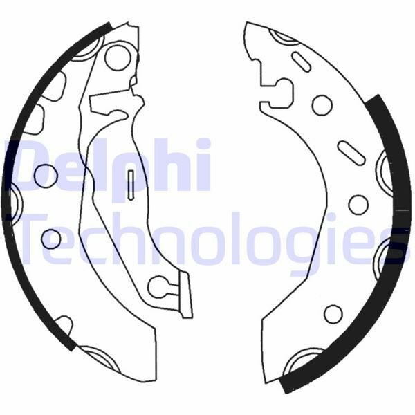 FREN PABUCU ARKA FORD ESCORT. FİESTA. FİESTA VAN. KA. PUMA / MAZDA 121 08/90 01/01