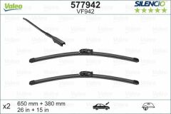 SİLENCİO VF942 X2 650 380MM ÖN CAPTUR SİLENCİO X-TRM FLAT BLADE MUZ TİPİ SİLECEK BİNEK