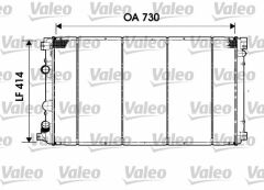 x RADYATÖR MASTER II-MOVANO 2.5DCI AC KLİMASIZ MEK 730x414.2x34