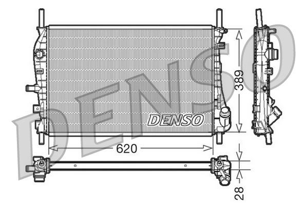 MOTOR SU RADYATORU MONDEO 2.0TDCI 2.2TDCI 01 07 KLIMALI