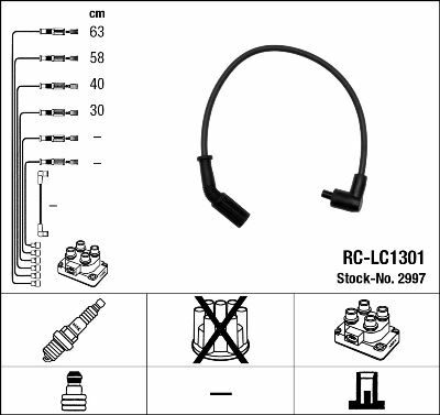 RC-LC1301 ATEŞLEME KABLOSU
