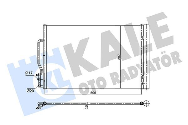 KONDENSER OPEL INSIGNIA B 1.5-1.6 Turbo-2.0-2.0 CDTI-1.4 Turbo 17-- OPEL INSIGNIA B Grand 1.5 CDTI-1