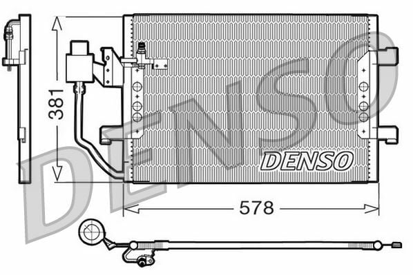 KLIMA RADYATORU MERCEDES A-CLASS W168 97 04