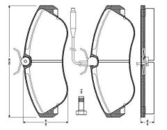 ÖN BALATA FİŞLİ BOXER-DUCATO-JUMPER 1800kg 94 02