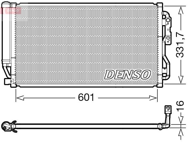 CONDENSER. AİR CONDİTİONİNG BMW 4 COUPE/CONVERTİBLE F32. F33 13-