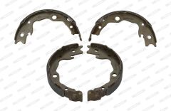 PABUÇLU FREN BALATASI ARKA RENAULT KOLEOS I 08 NISSAN X-TRAIL II T31 07 13 QASHQAI 07 13 PULSAR 14 JUKE 10 TOYOTA YARIS 20 RAV 4 III 06 RAV 4 IV 12 172x32 MM
