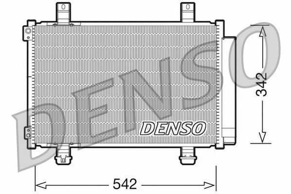 CONDENSER. AİR CONDİTİONİNG OPEL AGILA B 08-14