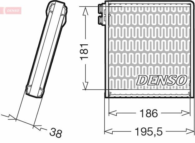 EVAPORATOR. AİR CONDİTİONİNG FIAT DUCATO 250. 290 06-