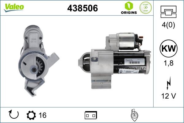 RESTARTER MARŞ MOTORU BMW GROUP 7 Series 2.0 RSM18HA-12