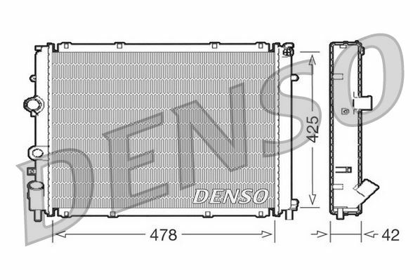 RADİATOR. ENGİNE COOLİNG RENAULT KANGOO 97-