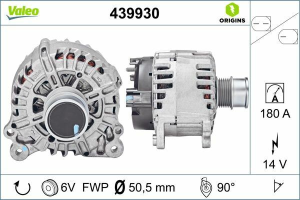 ALTERNATÖR VW GROUP 04E903021Q-04E903023D-04E903023LX-04E903015DX-04E903015EX-04E903021PX-04E903021QX