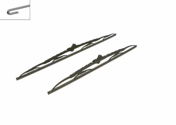 SILECEK SUPURGESI TAKIMI 600mm / 530mm MERCEDES SPRINTER B901 B904 . VW LT 28-35-46